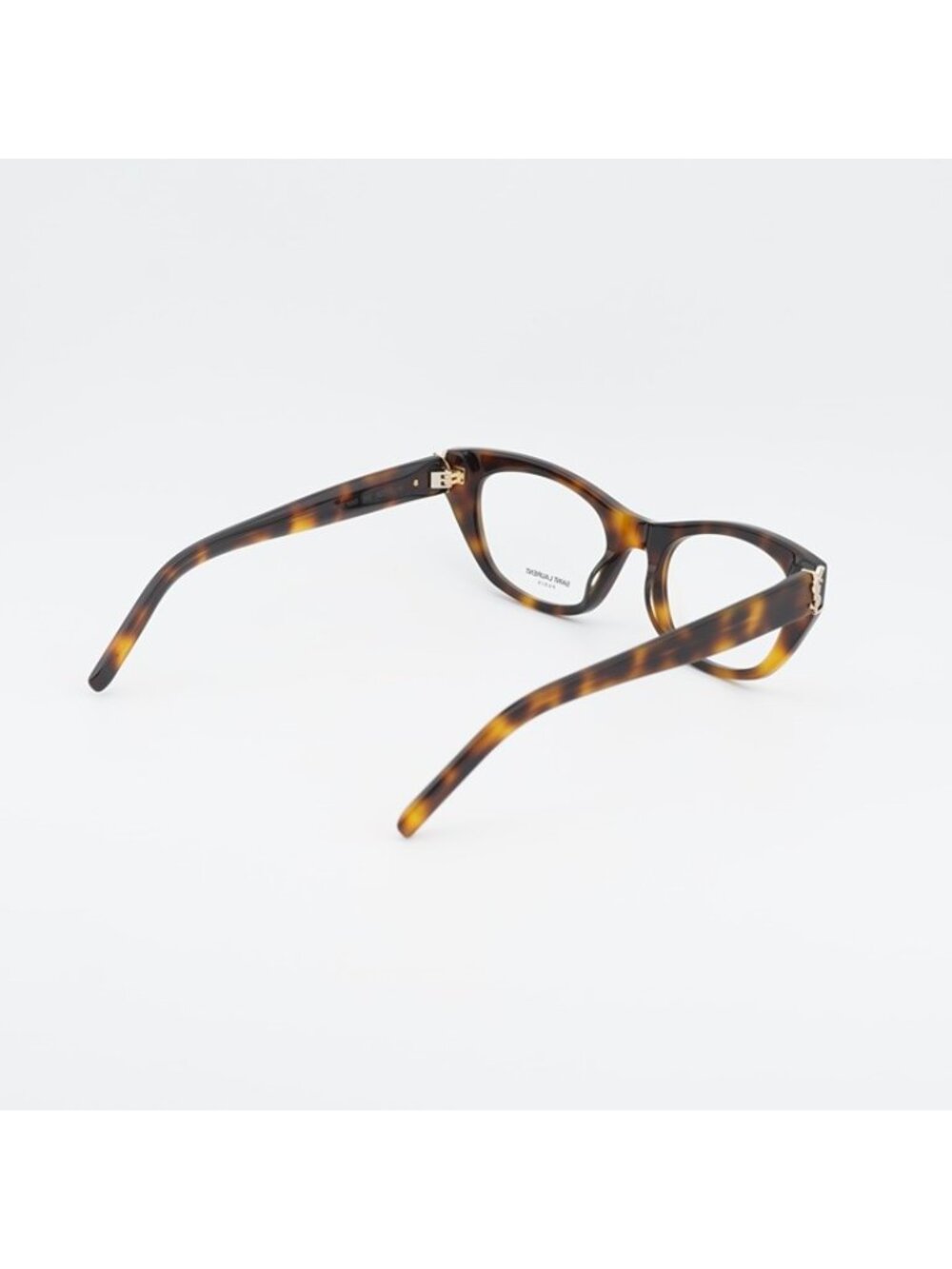 Saint Laurent SLM80 002 Eyeglasses Dark Havana 52mm Cat Eye Frame - Picture 11 of 12